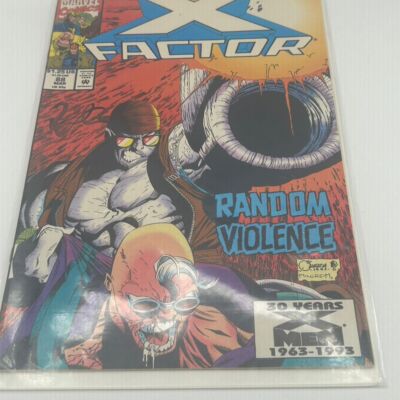 X-Factor #88 Marvel Comic Book 1990 Copper Age VF 8.0 Superhero Quesada Cover