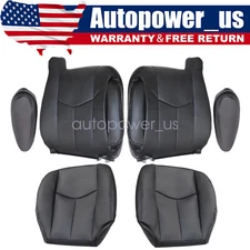 Fits 2004 Chevy Avalanche Suburban Driver & Passenger Seat Cover & Armrest Cover