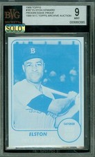 1968 TOPPS LOA # 167 ELSTON HOWARD PROOF BGS 9 MAC SOLO FINEST $350 CARD *