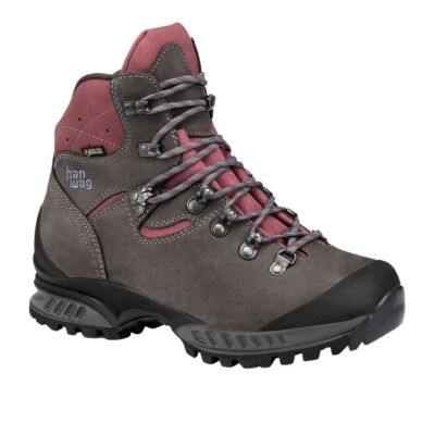 Hanwag Tatra II Lady GTX Women's Trekking Boot, Asphalt/Dark Garnet, W7.5