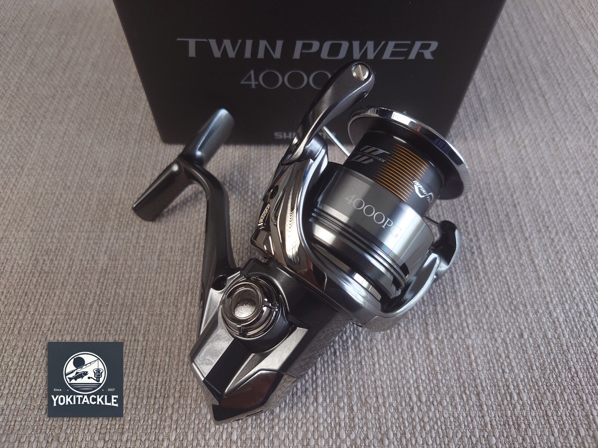 Shimano 24 Twin Power 4000PG Spinning Fishing Reel Shipping Shimano 24 Twin Power 4000PG Spinning Fishing Reel Shipping