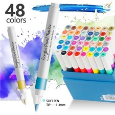 48 Acrylfarbstifte Marker Buntstifte Malstift...