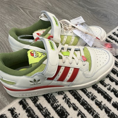 adidas Originals Forum Low The Grinch Cream Men s Shoes Size: 9 ID3512 *