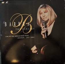 Barbra The Concert 1994 Live At The Arrowhead Pond on Laser Disc
