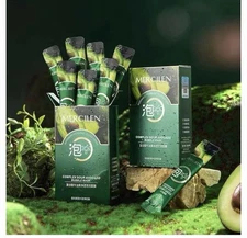 Complex Sour Avocado Bubble Face Mask, Automatic Foaming Pore Cleanser