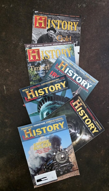 The History Channel FULL YEAR (lot Of 6) 2008