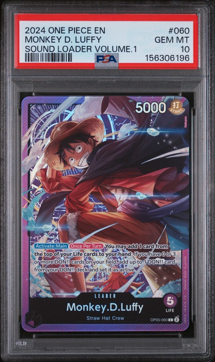 Monkey.D.Luffy OP05-060 One Piece Promotion Cards for sale | eBay