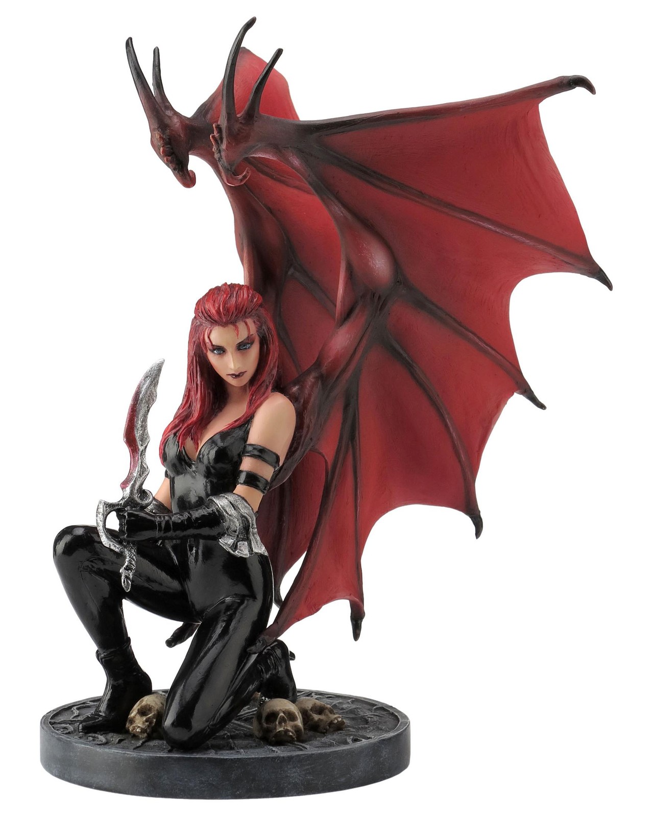 Child of War Dragon Angel Figurine by La Williams (Veronese)