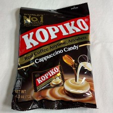 KOPIKO Cappuccino Candy, 4.23 oz. 120g - Real Coffee Extract