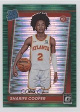 2021 Donruss Optic Fanatics Box Set Green Pulsar Prizm Sharife Cooper #158 0nr3