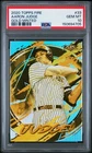 2020 Topps Fire #33 Aaron Judge Gold Minted PSA 10