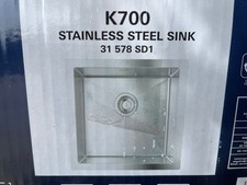 Grohe K700 1 Bowl Stainless Steel Sink - 31 578 SD1
