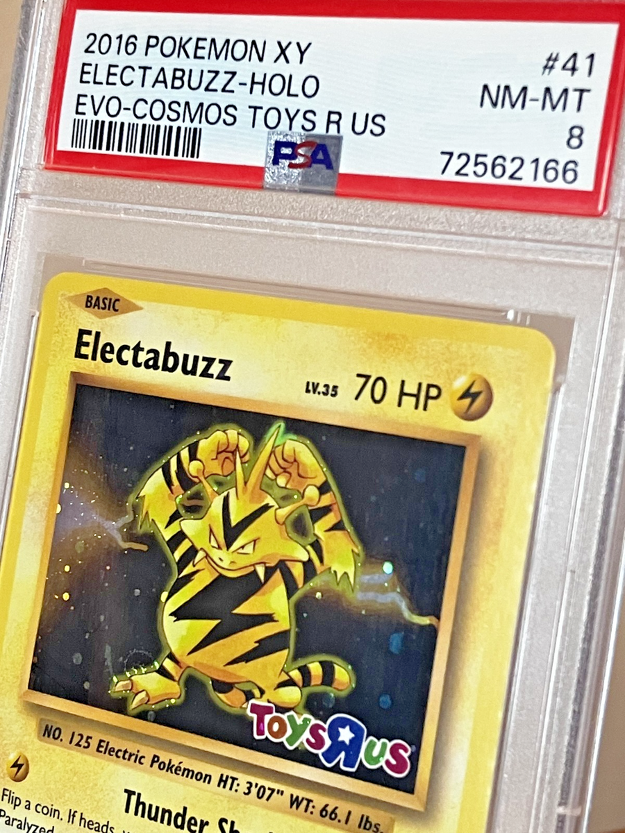PSA 8 Electabuzz Toys R Us Promo - TUCKED SWIRL UNDER FOOT XY