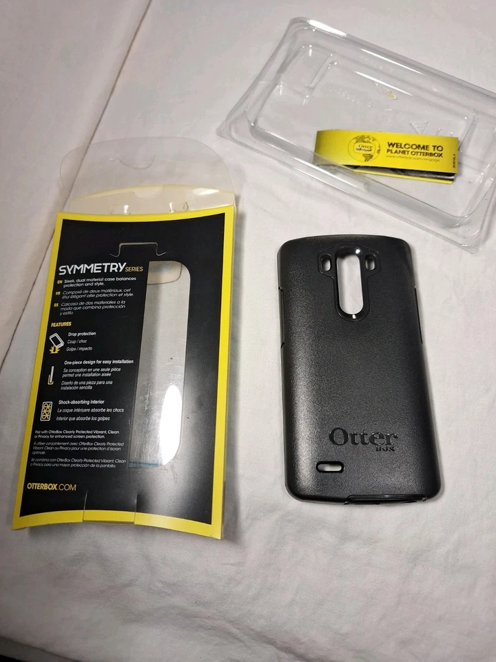 NOVA Otter Box Capa de Simetria Otterbox para LG G3 Caixa Aberta - Imagem 3 de 3