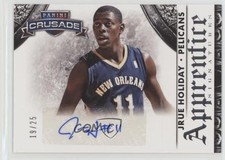 2013 Panini Crusade Apprentice Signatures Silver 19/25 Jrue Holiday #40 Auto uk2