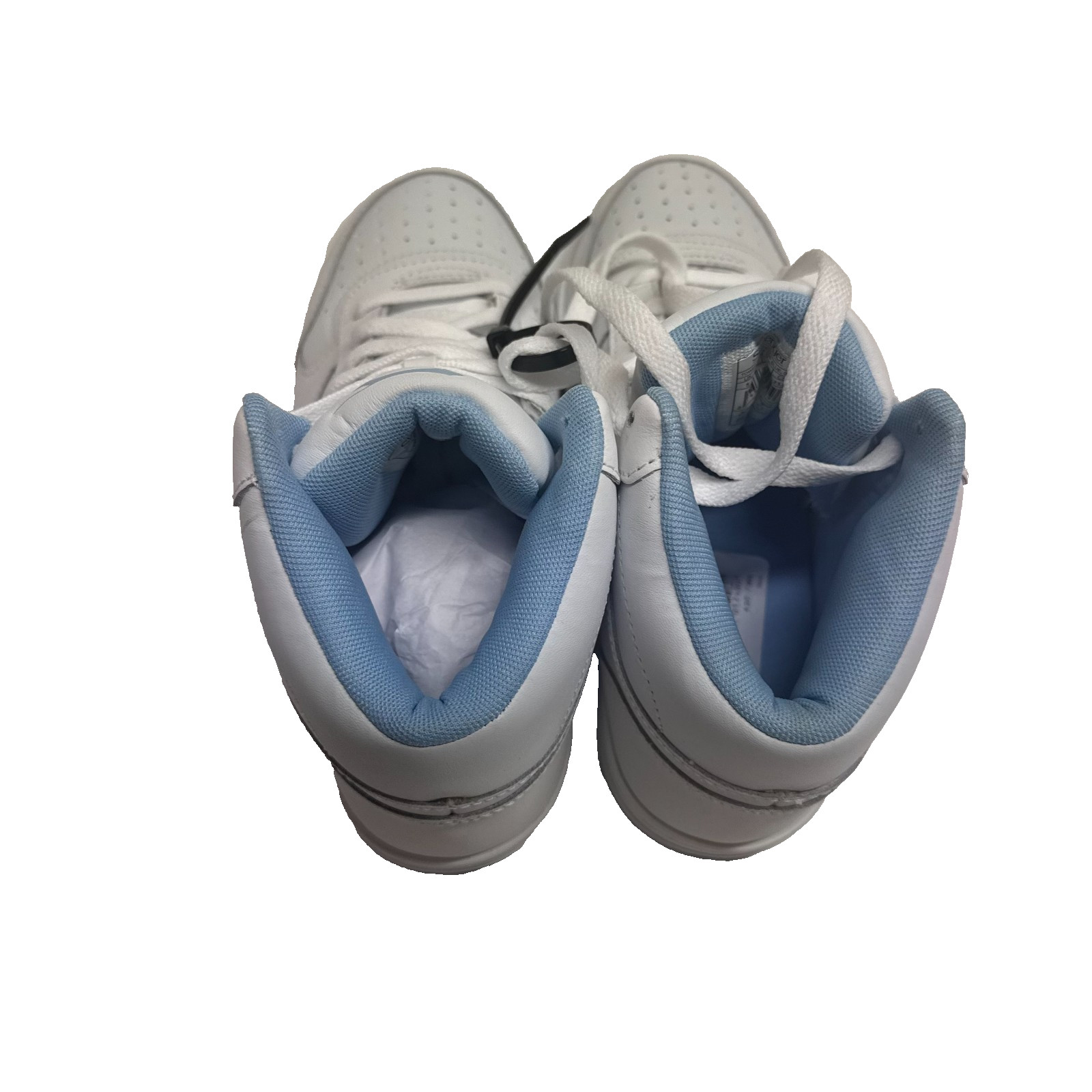 Slazenger Tower 24 Hi White Blue UK 5 EU 38 Womens High Top Trainers image 4