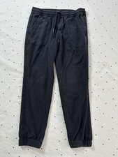 Athleta Black Farallon Jogger Pants Womens Size 10 Casual Athleisure Travel