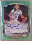 🔥 🔥 RARE 2025-26 Bowman Chrome  SIENNA BETTS Green Refractor  /99. Auto