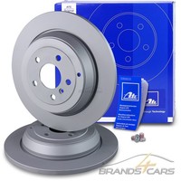 ATE 2X Bremsscheibe Voll Ø330 Hinten FÜR Mercedes M-KLASSE W164 R-KLASSE W251