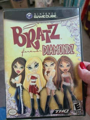 Bratz Diamondz Nintendo Game Cube - With Case,  No Book