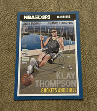 Panini 2021-22 NBA Hoops SLAM Klay Thompson Buckets and Chill #215 Warriors