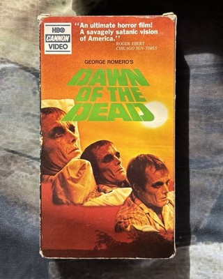 Dawn Of The Dead Horror VHS Tape - George Romero Terror Horror