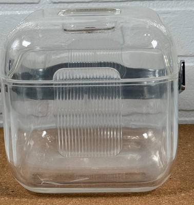 1970s Guzzini  Amanda  Lucite Ice Bucket   Italy   Flaw