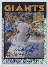 Will Clark Chrome 2021 Silver /30 Auto