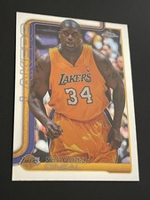 2025-26 Topps Chrome Shaquille O'Neal #242 Chrome Base Card Los Angeles Lakers