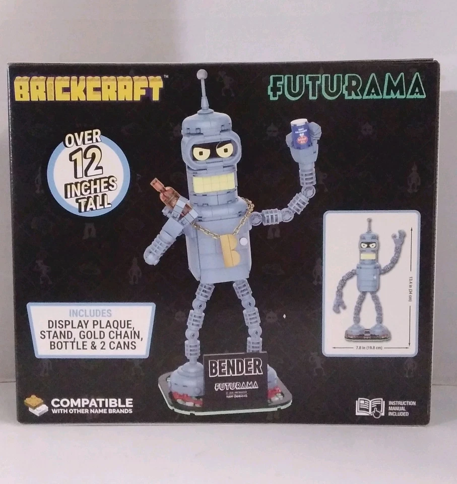 Brickcraft Futurama Bender Set 72201 Building Block Toy Robot Figure New - Image 4 of 4