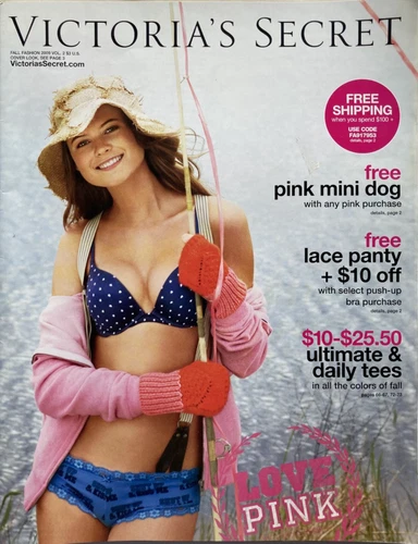 LOVE PINK Fall Fashion 2009 VICTORIA'S SECRET Catalog Volume 2
