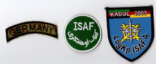 3 Orginal Bundeswehr ISAF Kabul Afghanistan Abzeichen UNBENUTZT aus Sammlung