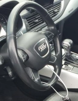 Bolsa de aire airbag volante conductor Audi A7 Quattro 2012-2013 OEM Foto 2 de 4