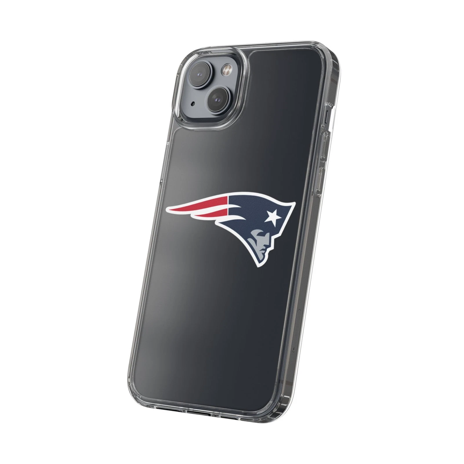 New England Patriots Clear Phone Case for iPhone