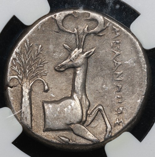Ionia Ephesus AR Tetradrachm Greek Silver Coin 4th Century BC (15.2g) • NGC VF