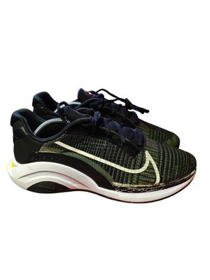 Nike Schuhe Herren Sneaker 8,5 Schwarz Grün Zoom X Super Rep Surge Sportschuh