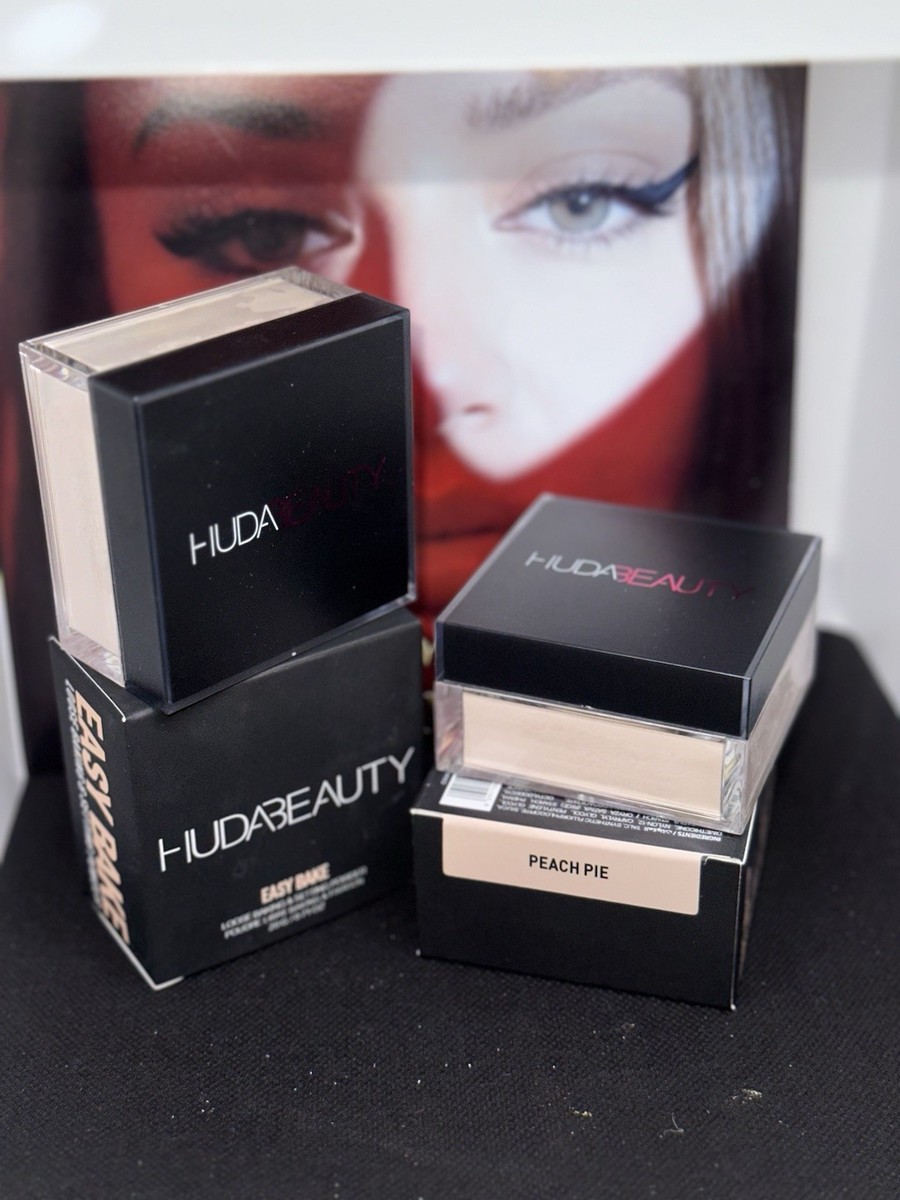 HUDA BEAUTY Easy Bake Blurring Loose Baking & Setting Powder-PEACH