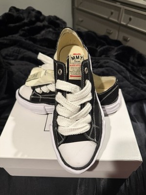 Maison MIHARA YASUHIRO Sublime Meets Ridiculous Low Top Canvas Sneakers A01FW702