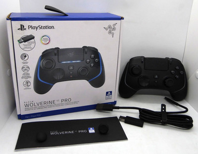 Razer Wolverine V2 Pro Wireless Gaming PS5 Controller in Box Used VG