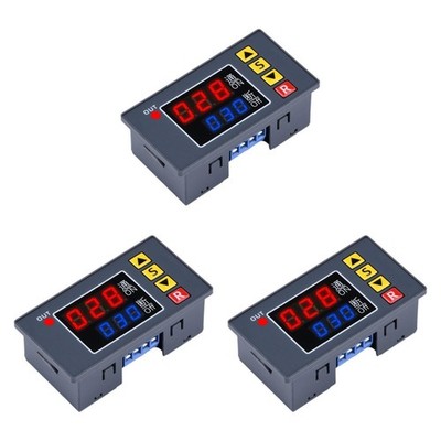 Timer Relais Wide Time Range Sturdy Black Professional Timing Relay Switch