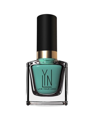 Lyn Live Your Now Liquid Nagellack, Tönung Von Mint, Hellblau Farbe 12ml
