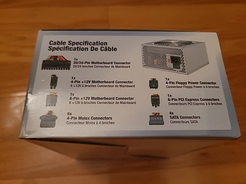 Ultra LS-600 600 Watt Power Supply Ultra Silent Series V2 - Image 2 of 4