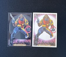2024 SKYBOX Marvel Masterpieces 92 Platinum BISHOP #6 Canvas + Clear Cut