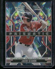 2026 Panini Stars & Stripes Prizm USA #16 Jacob Seamon Talisman Prizms Red/199