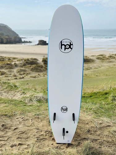 Surfboard - 8ft Beginners Softboard Hot Surf 69 Foam Surfboard - Picture 3 of 3