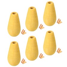 Pull Cord End, Blind Cord Wooden Bead, for Blind Light Pull Switch, Pack of 6