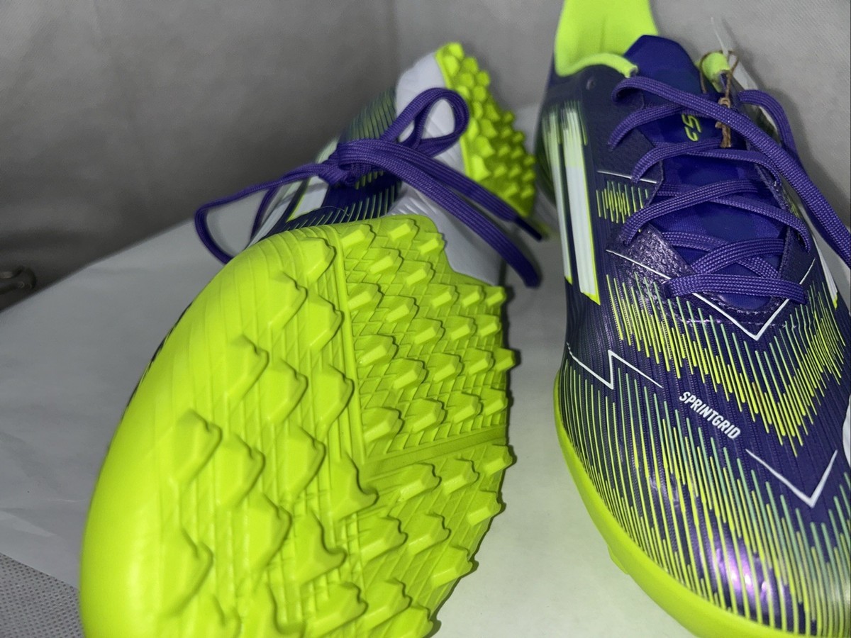 Adidas F50 League TF Turf Shoes Soccer Cleats Purple JH7724 Futsal
