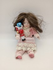 RARE Pleasant Co Samantha Clara Porcelain Doll Taiwan ROC American Girl Doll VGC