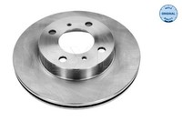 2X Bremsscheibe Vorne Meyle 32 15 521 0006 FÜR Mitsubishi Proton