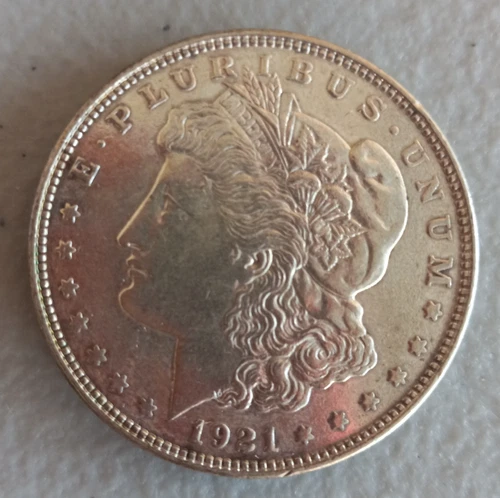 Morgan Silver Dollar Coin 1921 Mintmark: none
